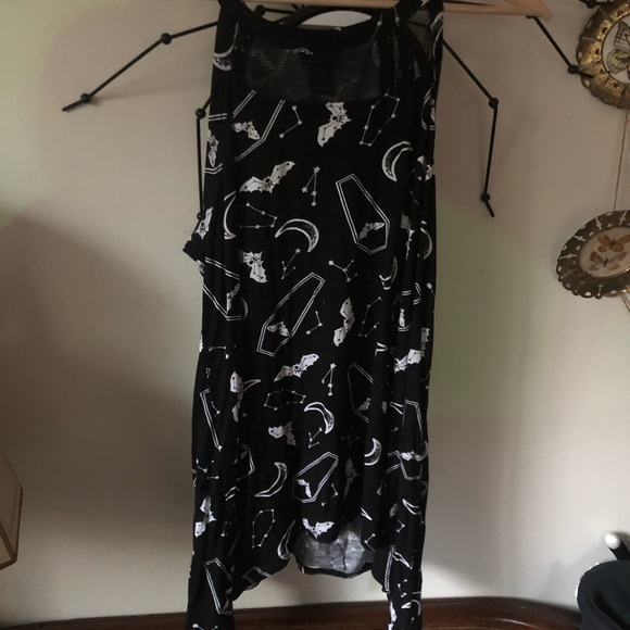 Summer goth tunic top - Picture 2 of 5